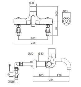 HTM64 Safetouch Infra red activated thermostatic tap